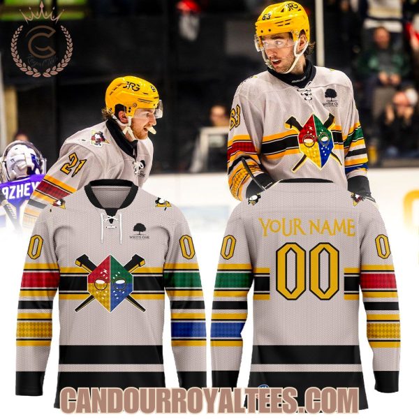 Wheeling Nailers Our Wizards & Wands Uniform Hockey Jersey