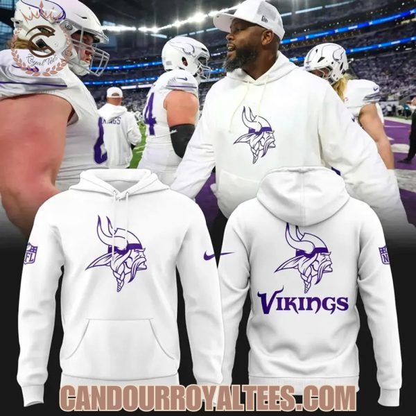 White Out Minnesota Vikings Hoodie