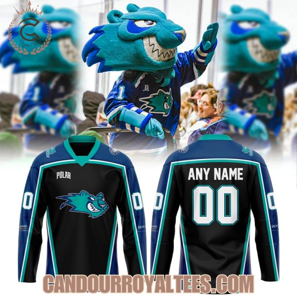 Worcester Railers Ice Cats Night Hockey Jersey