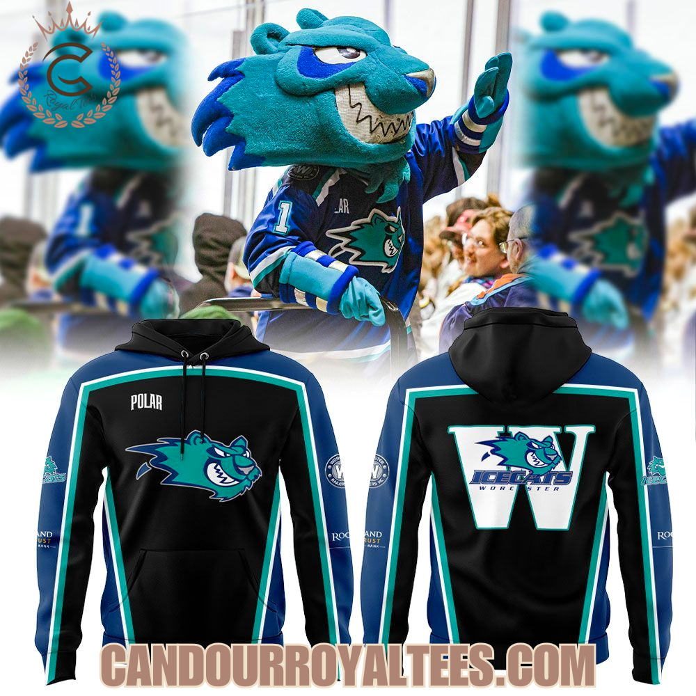 Worcester Railers Ice Cats Night Hoodie Worcester Railers Ice Cats Night Hoodie