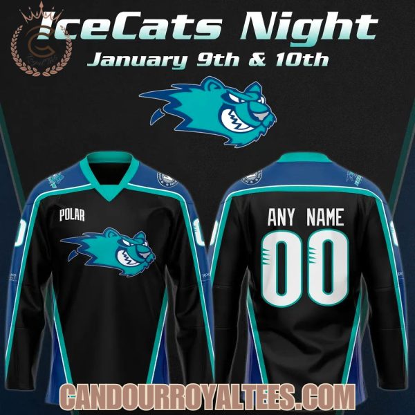 Worcester Railers IceCats Night Jersey
