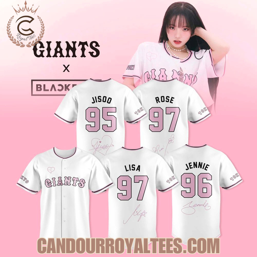 Yomiuri Giants x Blackpink Baseball Jersey Yomiuri Giants x Blackpink Baseball Jersey