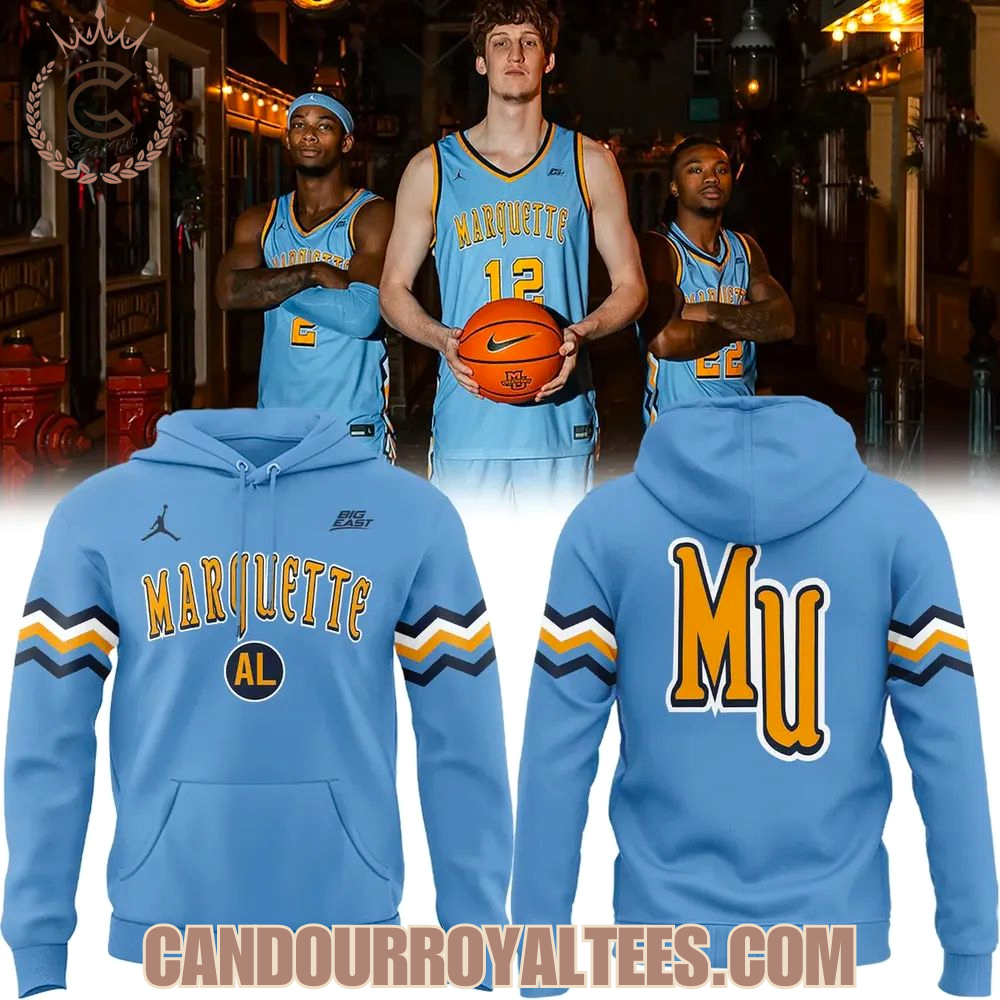 2026 Marquette Golden Eagles Players Edition Hoodie 2026 Marquette Golden Eagles Players Edition Hoodie