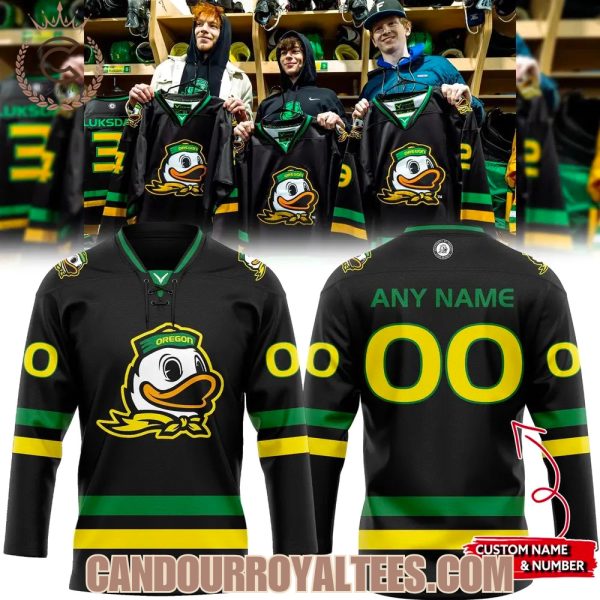2026 PFP Bend Outdoor Classic Oregon Ducks Hockey Jersey
