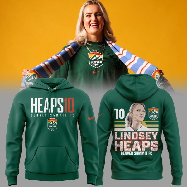 Lindsey Heaps Player Denver Summit FC Hoodie