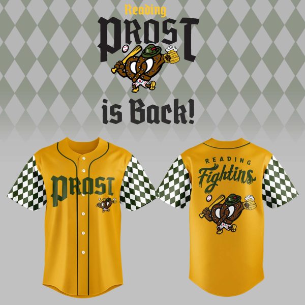 Reading Prost Is Back Baseball Jersey