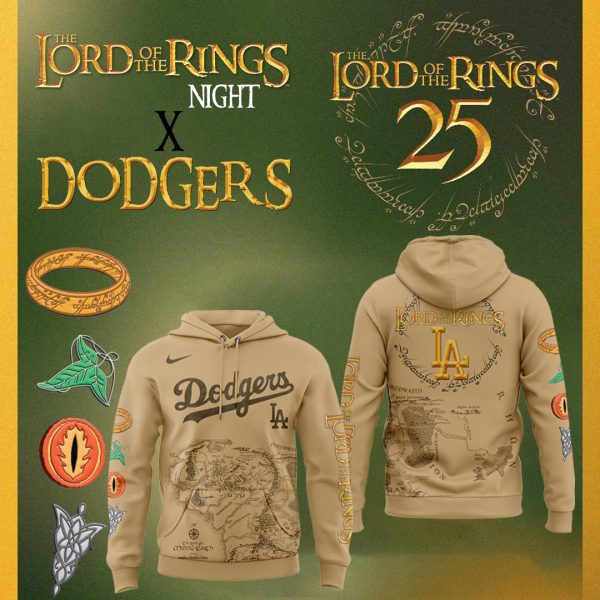 The Lord of the Rings Night x Dodgers 25th Anniversary Hoodie
