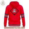 arizona wildcats softball all red retro uniform hoodie 3.jpg