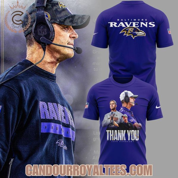 Baltimore Ravens Thank you Coach Harbaugh Tshirt, Hoodie