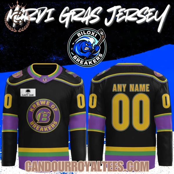 Biloxi Breakers Mardi Gras Jersey