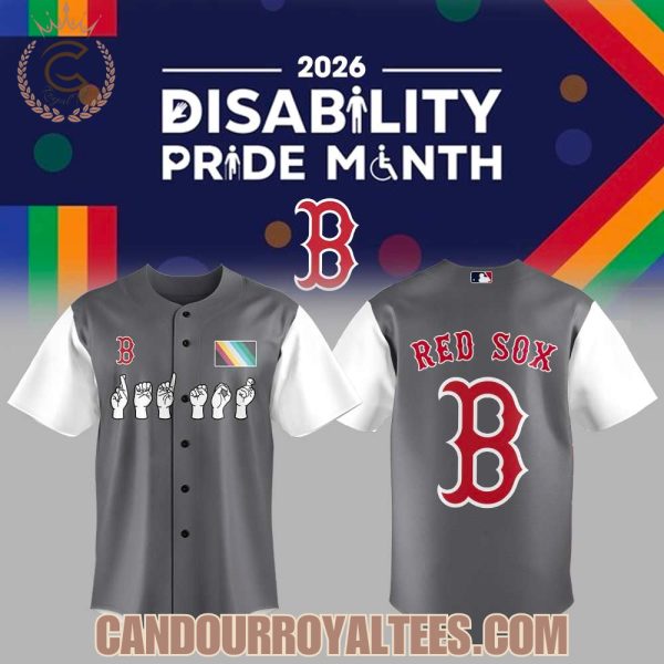 Boston Red Sox Disability Pride Celebration Month 2026 Jersey