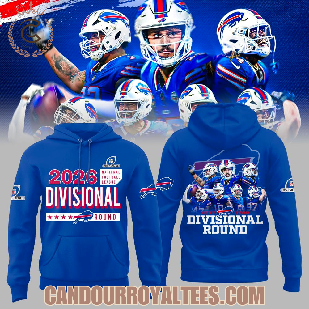 Buffalo Bills 2026 Divisional Hoodie Buffalo Bills 2026 Divisional Hoodie