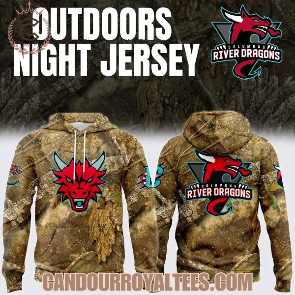 Columbus River Dragons 2026 Outdoors Night Hoodie