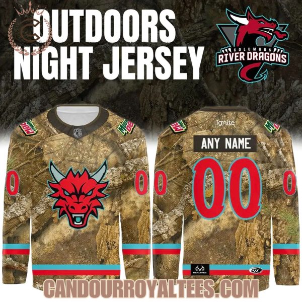 Columbus River Dragons 2026 Outdoors Night Jersey