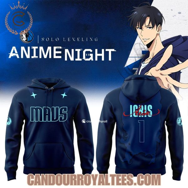 Dallas Mavericks Solo Leveling Anime Night 2026 Hoodie