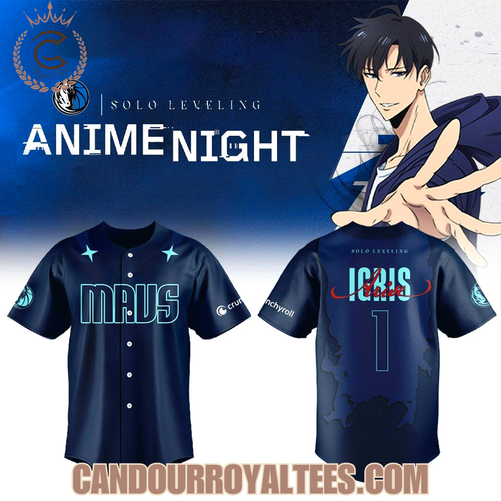 Dallas Mavericks Solo Leveling Anime Night 2026 Jersey Dallas Mavericks Solo Leveling Anime Night 2026 Jersey