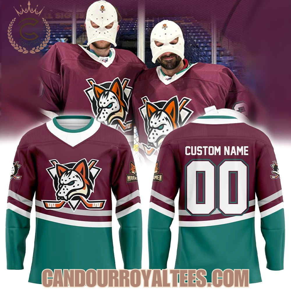 Fayetteville Marksmen Mighty Ducks Night 2026 Hockey Jersey Fayetteville Marksmen Mighty Ducks Night 2026 Hockey Jersey