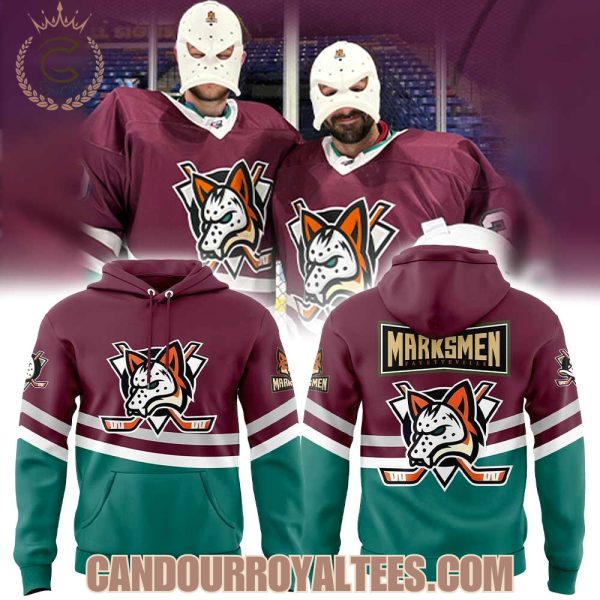 Fayetteville Marksmen Mighty Ducks Night 2026 Hoodie