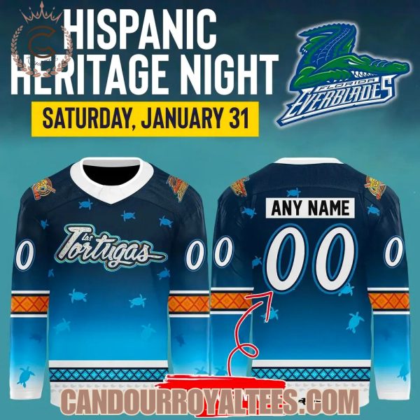 Florida Everblades 2026 Hispanic Heritage Night Jersey