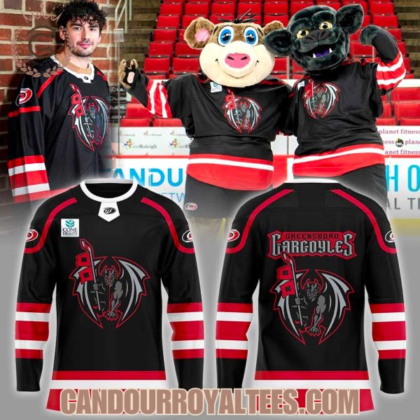 Greensboro Gargoyles x Canes Affiliation Weekend 2026 Hockey Jersey