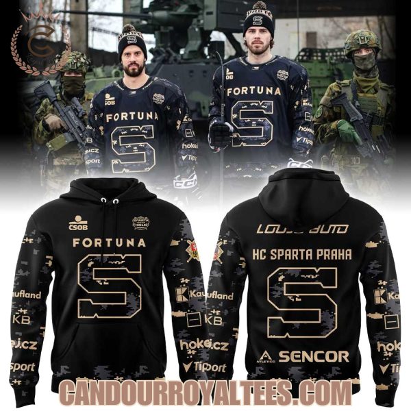 HC Sparta Praha Sparta Give Up Hold Uniform 2026 Hoodie