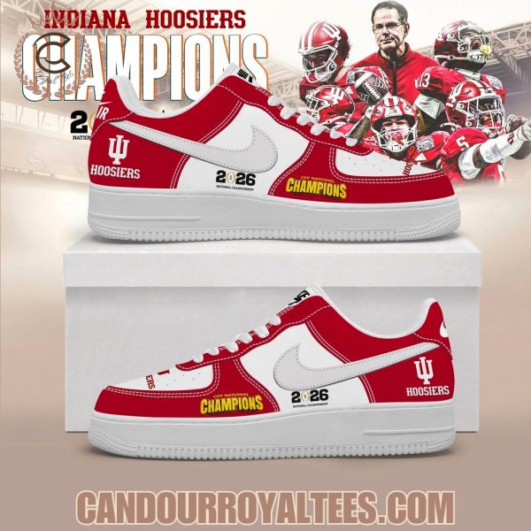 Hoosiers Champion College Football National 2026 Air Force 1