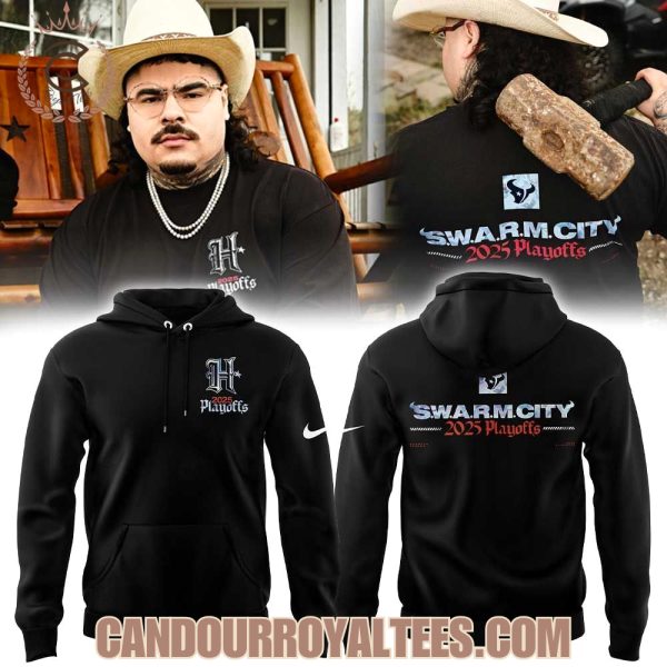 Houston Texans S.W.A.R.M City Gear 2025 Playoffs Hoodie