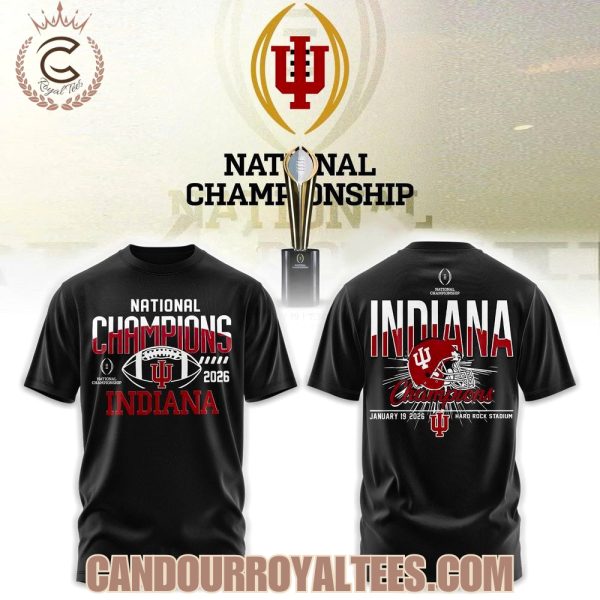 Indiana Hoosiers CFP national champions 2026 T-Shirt, Hoodie