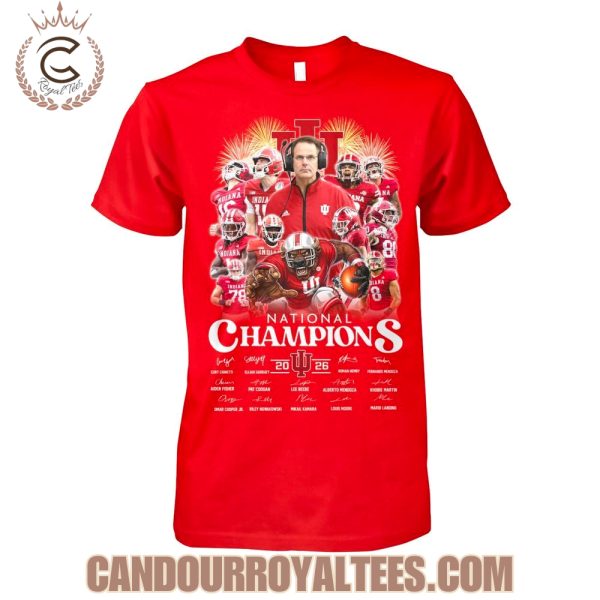 Indiana Hoosiers National champions 2026 T-Shirt
