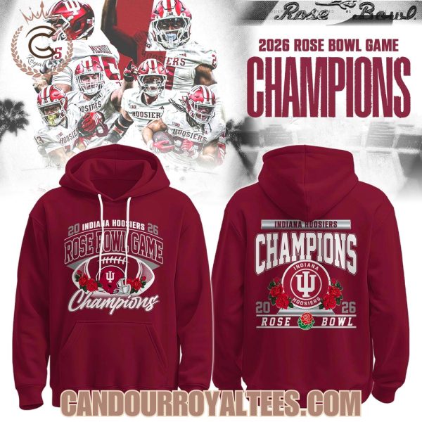 IU 2026 Rose Bowl Champions Hoodie