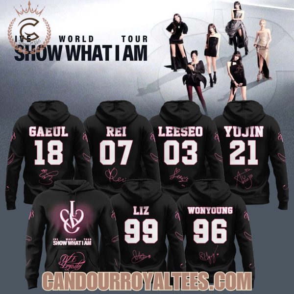 IVE World Tour Show What I Am Hoodie