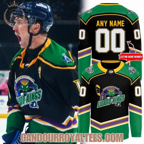 Jacksonville IceMen 2026 Lizard Kings Jersey