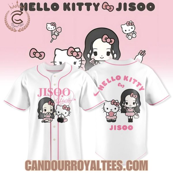 Jisoo x Hello Kitty 2026 Baseball Jersey