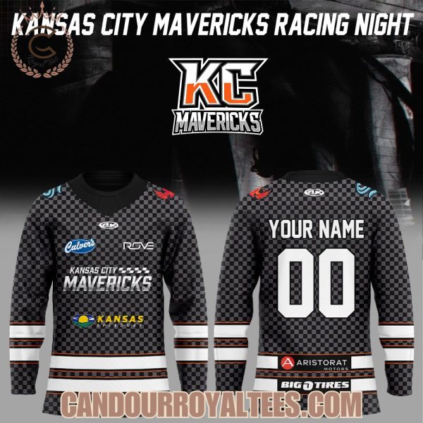 Kansas City Mavericks Racing Night 2026 Hockey Jersey
