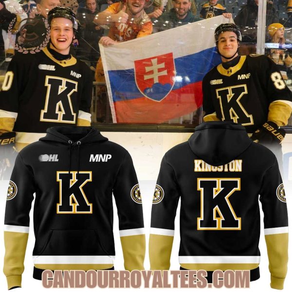 Kingston Frontenacs Our dark-colored jerseys have arrived too! Hoodie