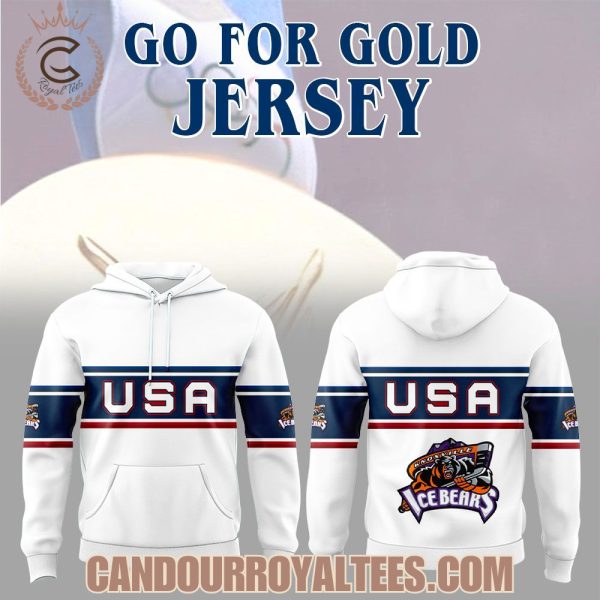 Knoxville Ice Bears Go for Gold Night Hoodie