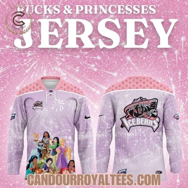 Knoxville Ice Bears PUCKS & PRINCESSES Hockey Jersey