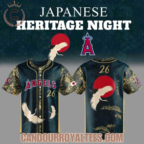 Los Angeles Angels Japanese Heritage Night 2026 Jersey