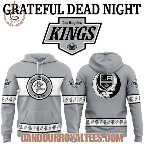 Los Angeles Kings 2026 Grateful Dead Night Hoodie