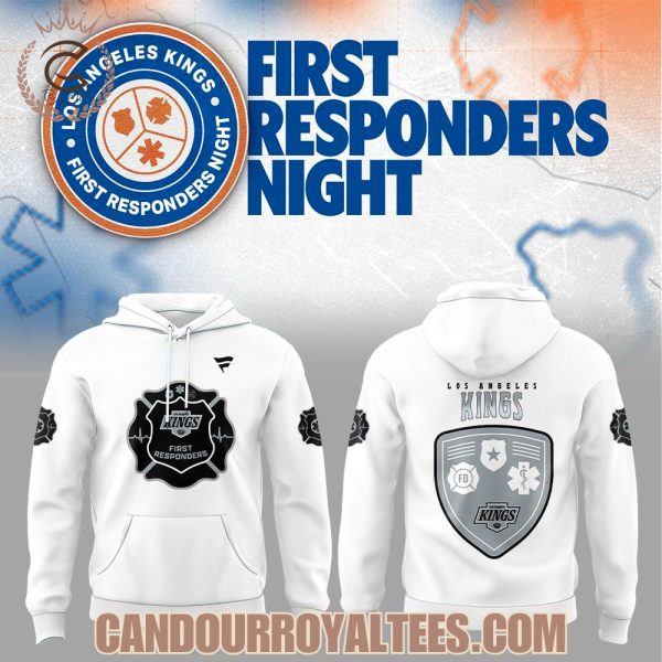 Los Angeles Kings First Responders Night 2026 Hoodie