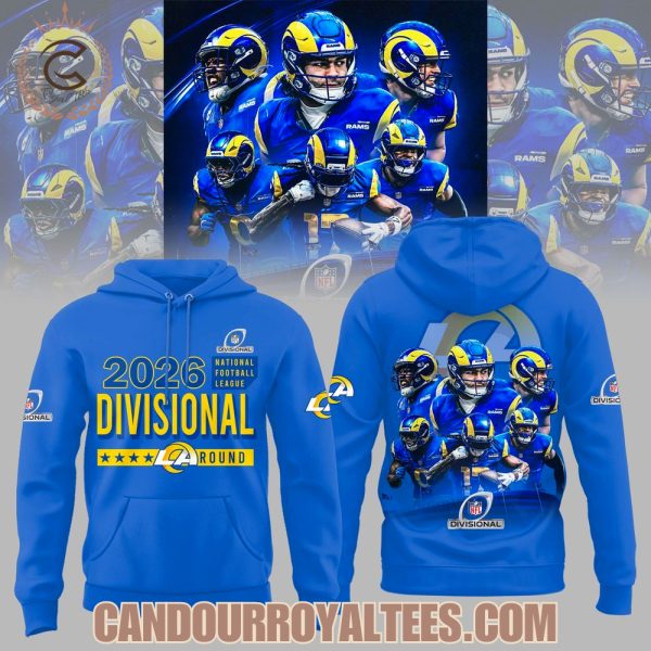 Los Angeles Rams 2026 Divisional Hoodie