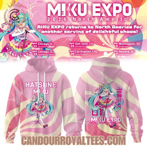 Miku Expo 2026 North America Hoodie
