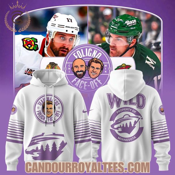 Minnesota Wild x Foligno Face-Off Team Marcus Hoodie
