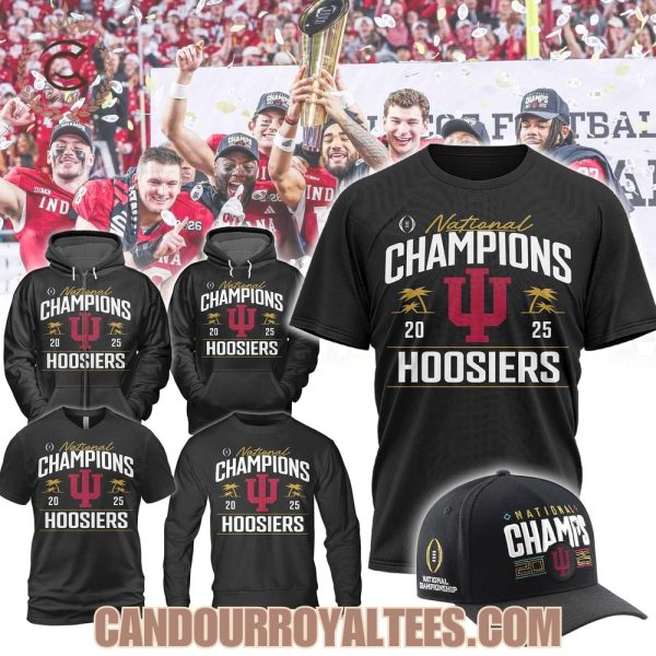 National Champions 2025 Hoosiers T-Shirt, Hoodie