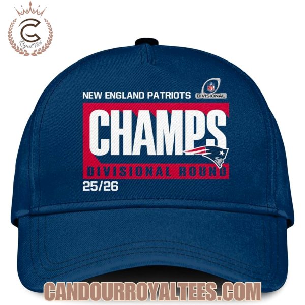 New England Patriots Champs Divisional Round 2025-26 Cap