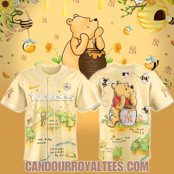 New York Yankees Sweet Honey Bear Jersey