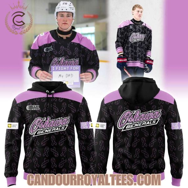 Oshawa Generals Fight Cancer 2026 Hoodie