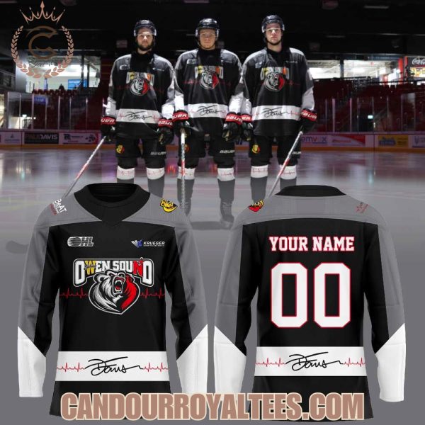 Owen Sound Attack TDBeAT Jersey 2026 Hockey Jersey