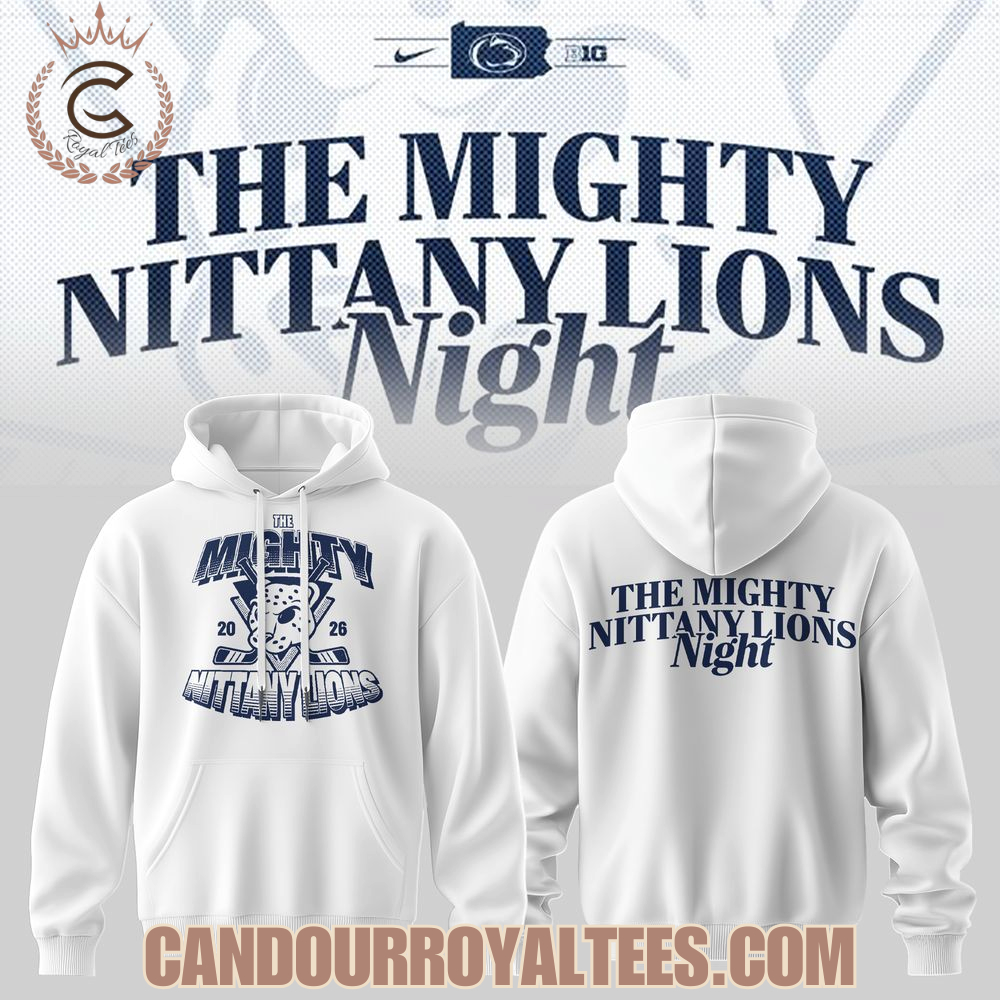 Penn State Nittany Lions The Mighty Nittany Lions Night Hoodie Penn State Nittany Lions The Mighty Nittany Lions Night Hoodie