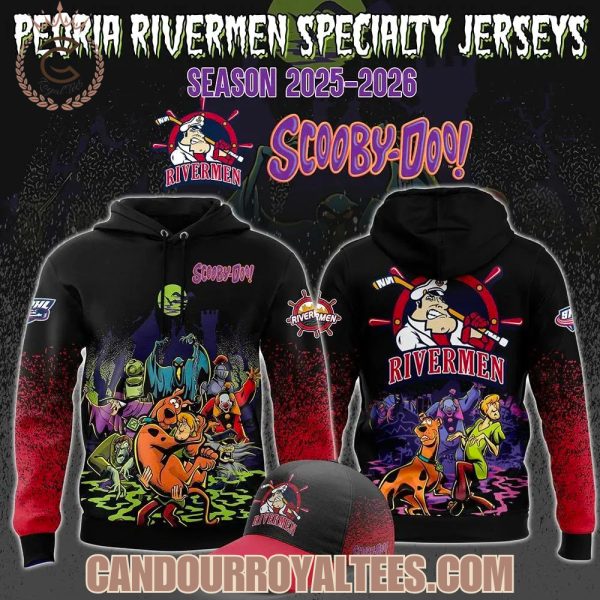 Peoria Rivermen Scooby Doo Season 2025-2026 Hoodie